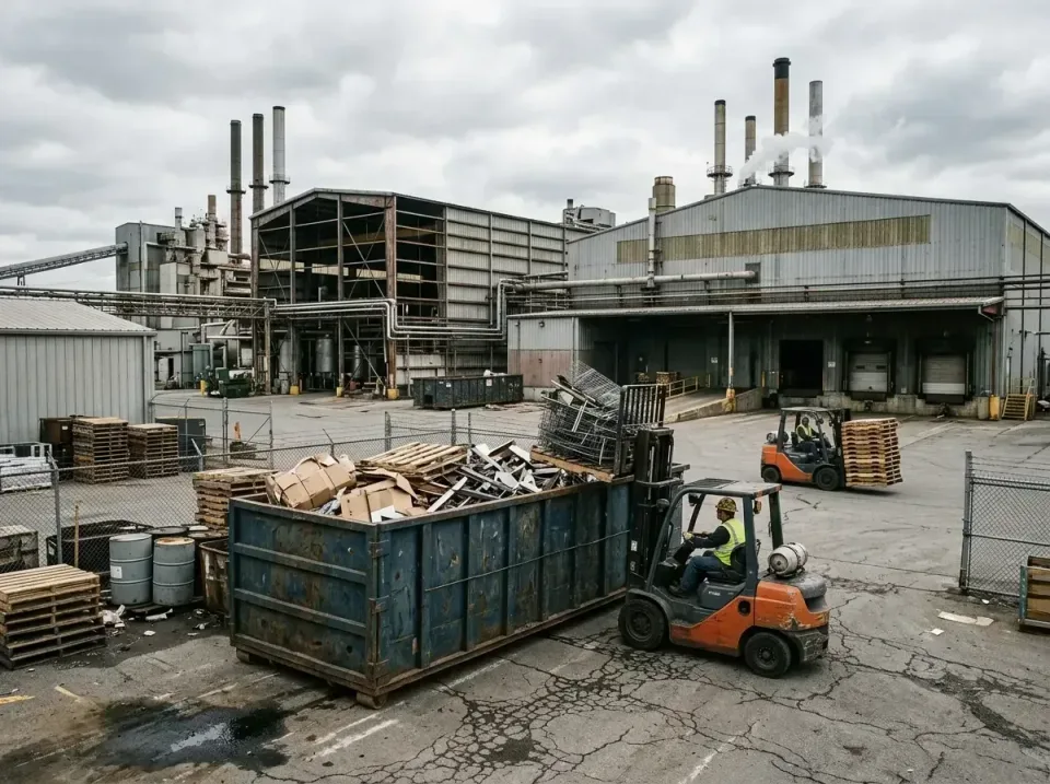 industrial-factory-scrap-conta-003 — frequently asked questions, Cheap Roll-off Dumpster Rentals in Red Lion, PA